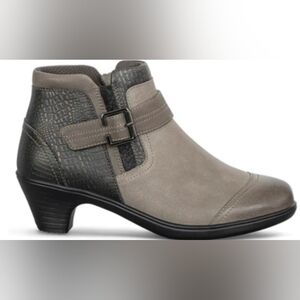Orthofeet Emma Women Ankle Boots Comfort Shoes Size 9 Wide